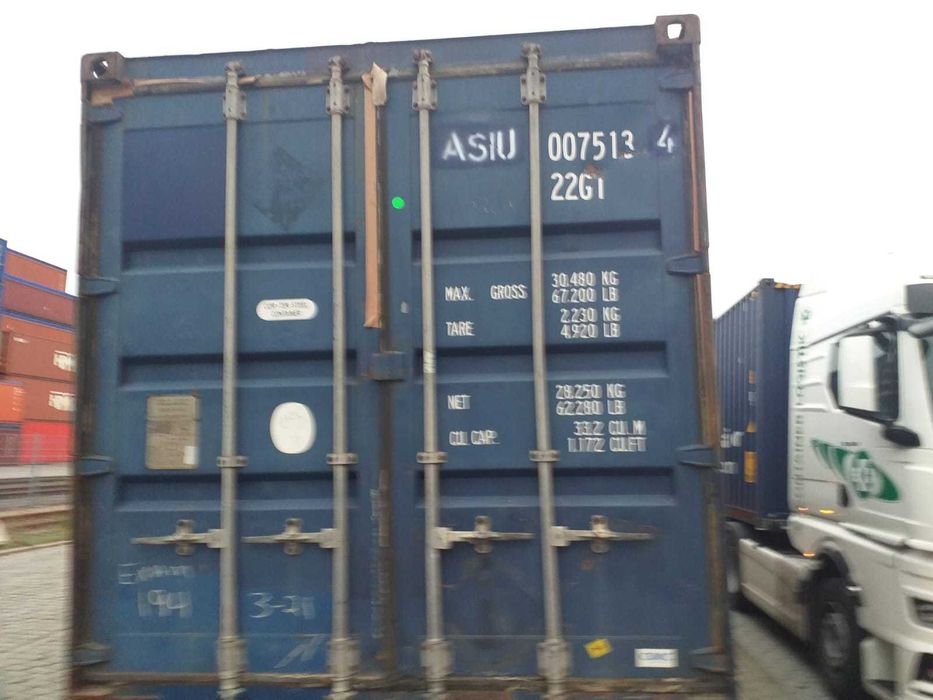 Kontener morski sprawny 20'DV 6m szczelny magazyn garaż używany