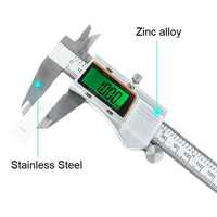 Штангенциркуль цифровой 150/0,01мм с подсветкой цельнометаллический