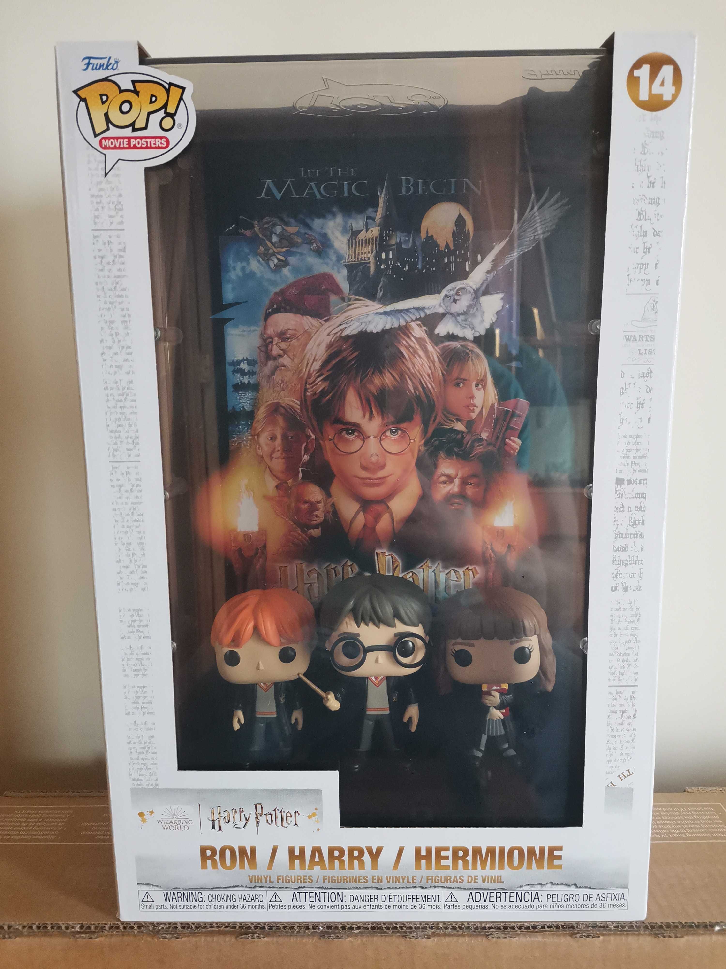 Ron / Harry / Hermione Movie Poster Funko pop