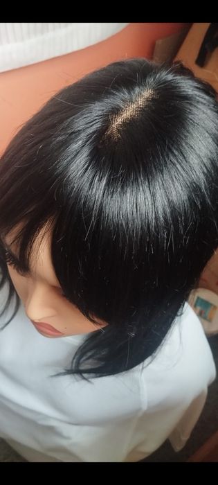 Парик 100%натуральный волос очень лёгкий и красивый