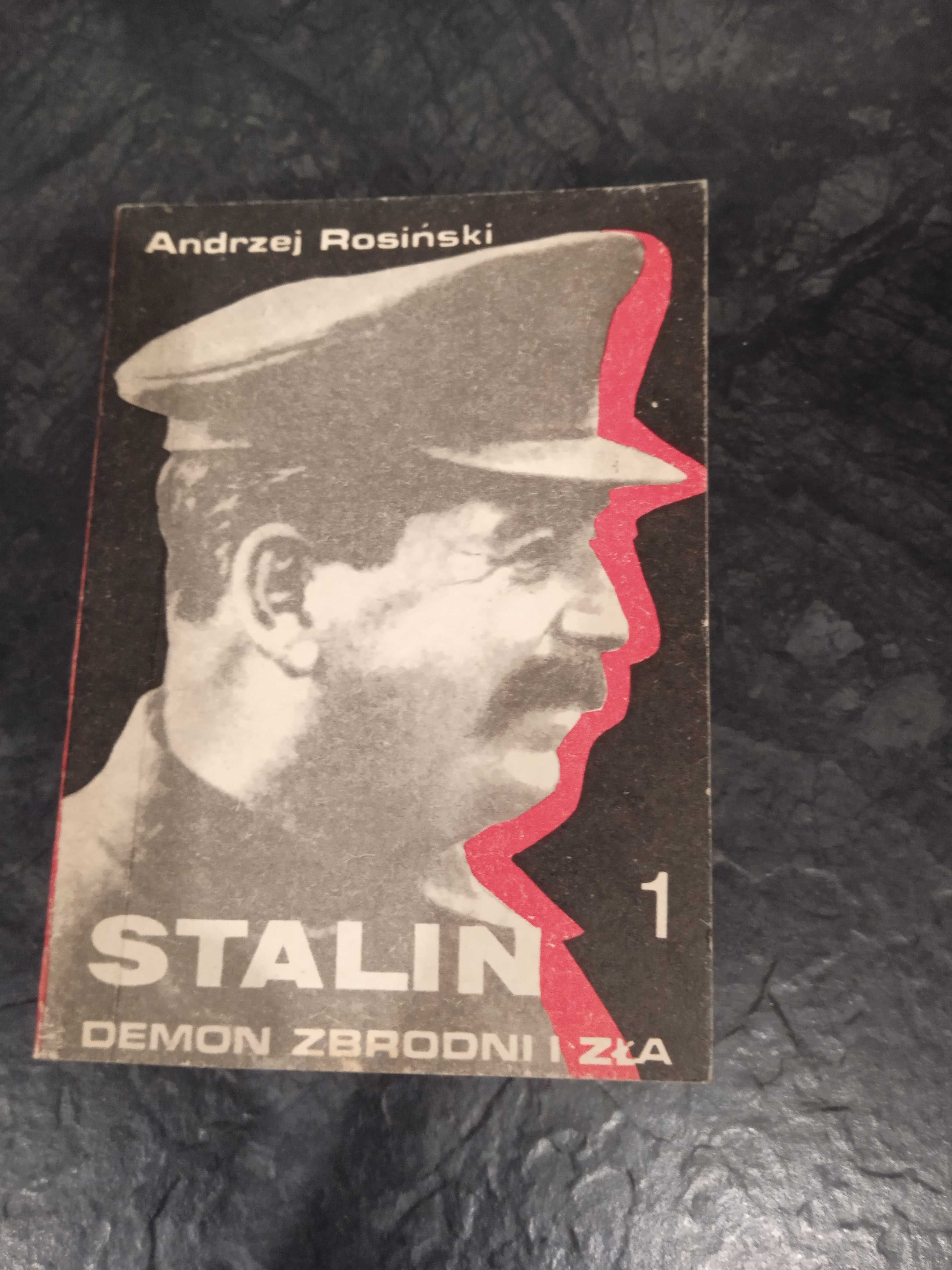 Ksiązka  pt." Stalin  demon zbrodni i zła"