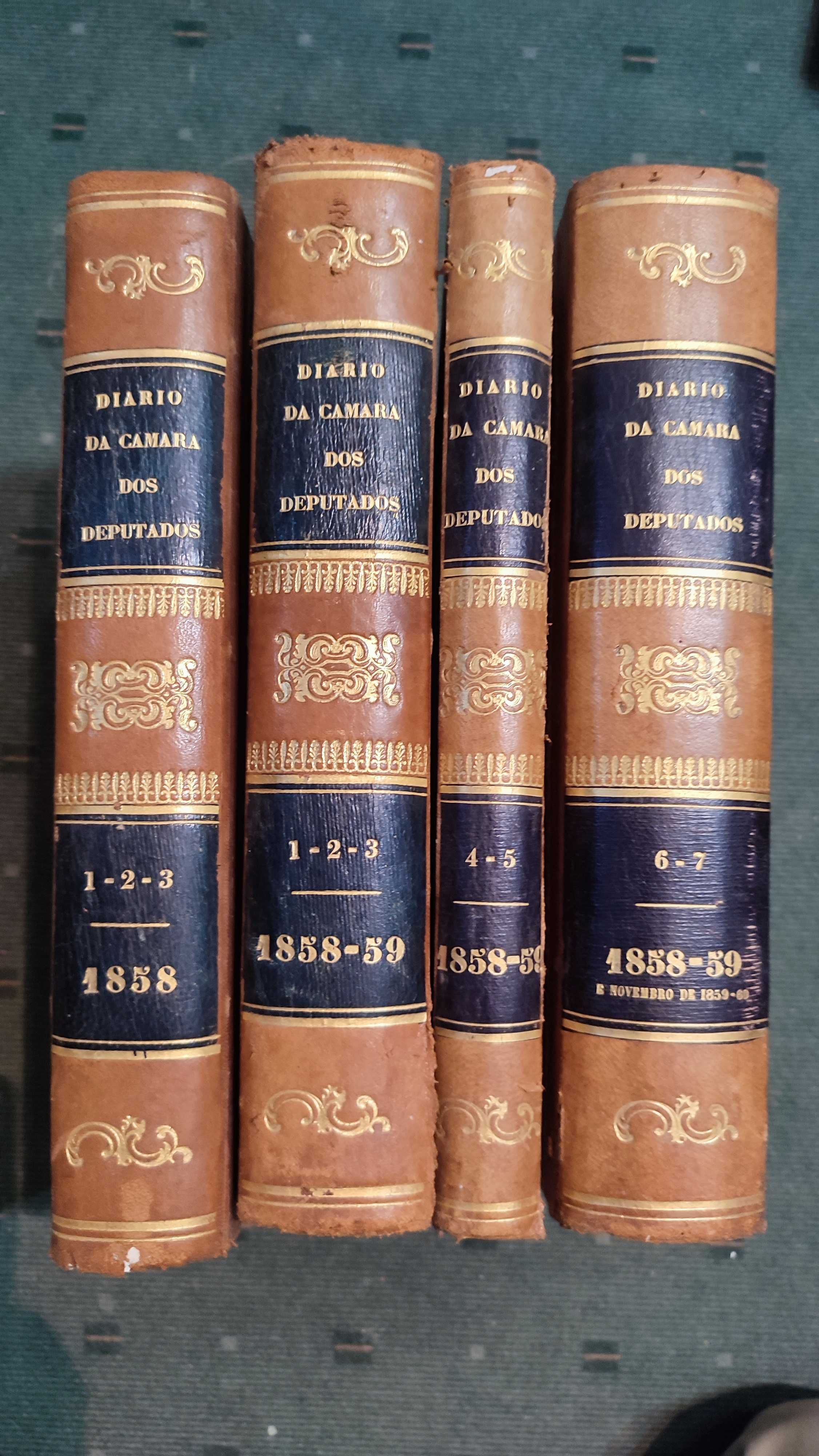 Diario da Camara dos Deputados 1958 a 1959 - 4 volumes