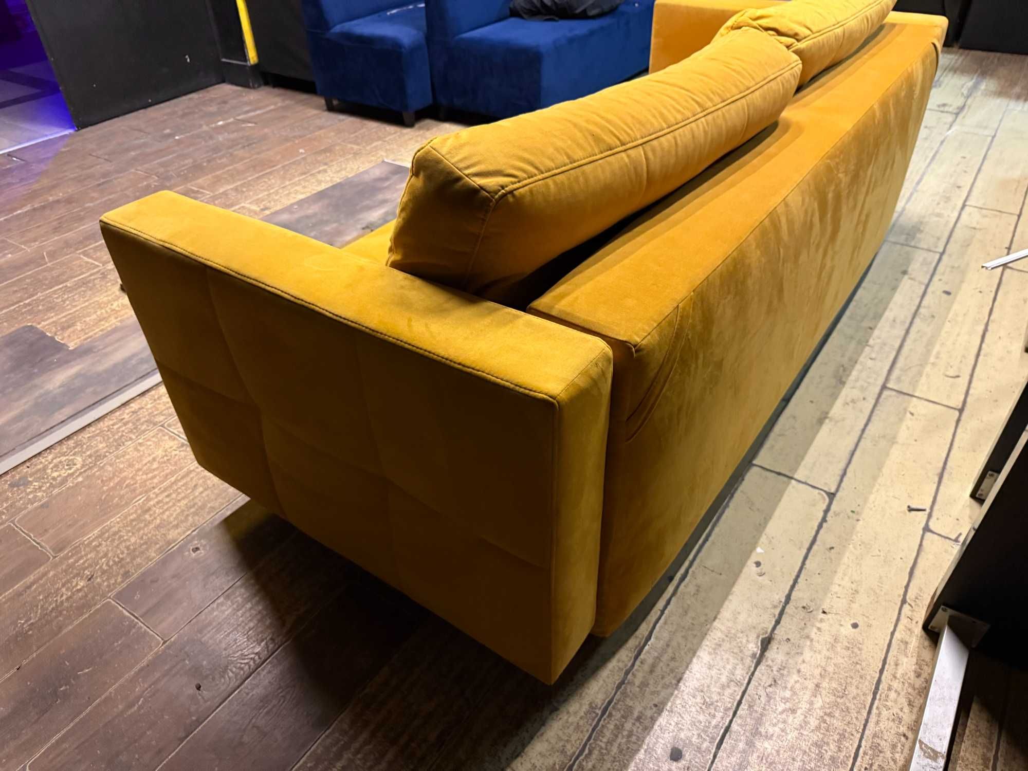 Kanapa sofa z funkcją spania - WELUR zmywalny, DUŻE ŁÓŻKO - Białystok