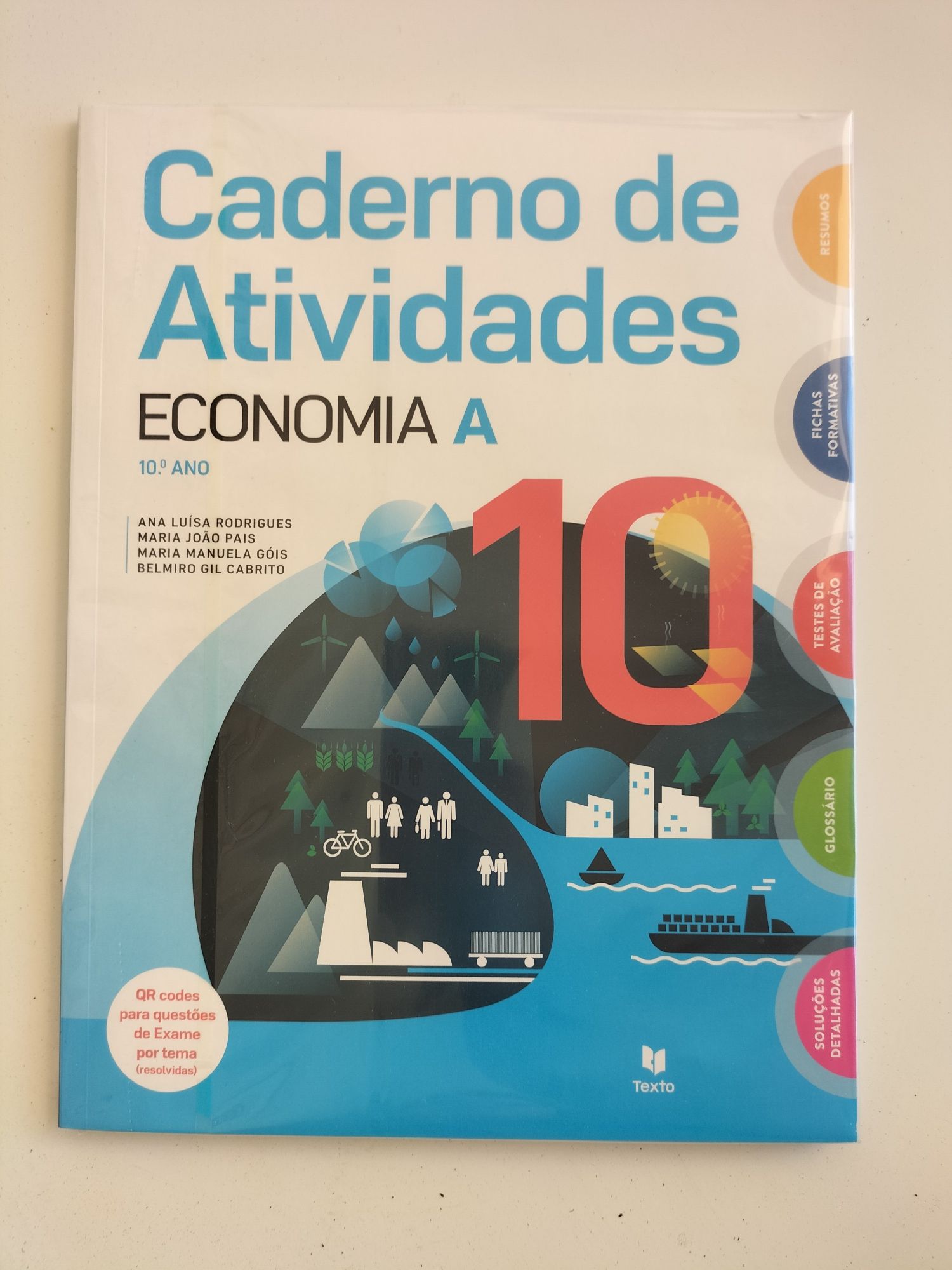 Cadernos de atividades 10° ano, novos