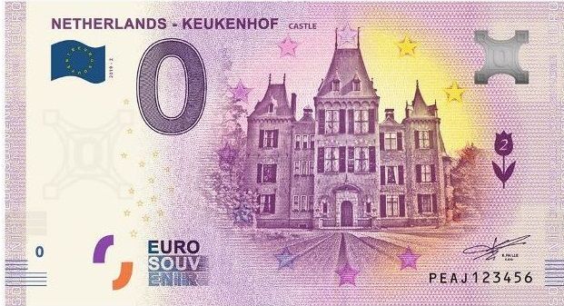 0 Euro -Netherlands - Keukenhof Castle Holandia - 2019-2