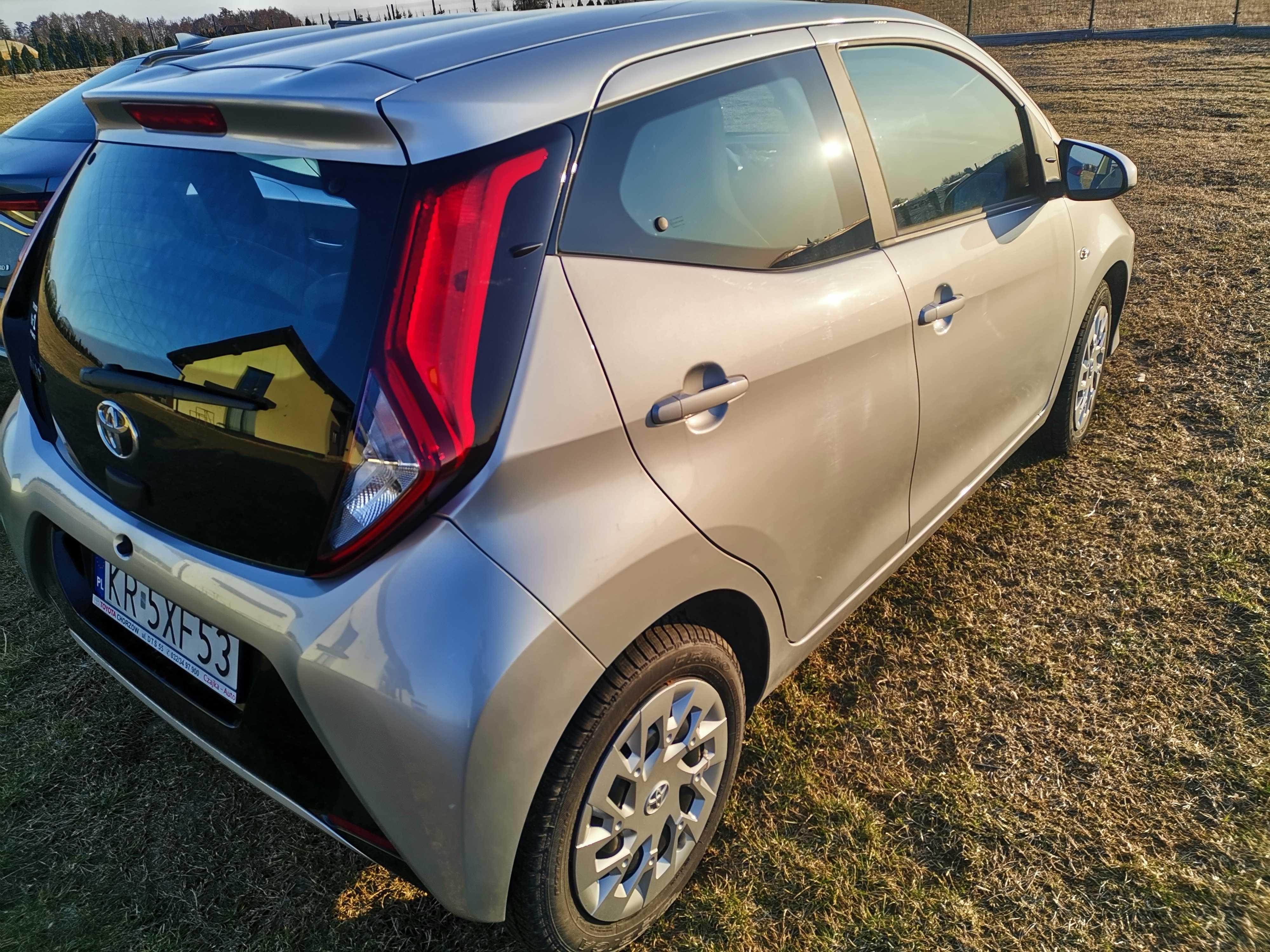 Toyota Aygo 1,0 , rok produkcji 2021r, automat, przebieg 42tyś. km