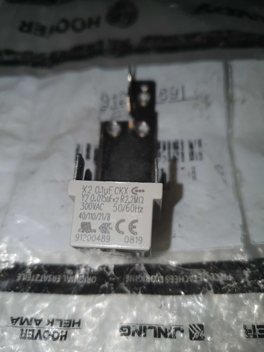 Condesador para máquina de secar roupa k2 0.1uf 300v