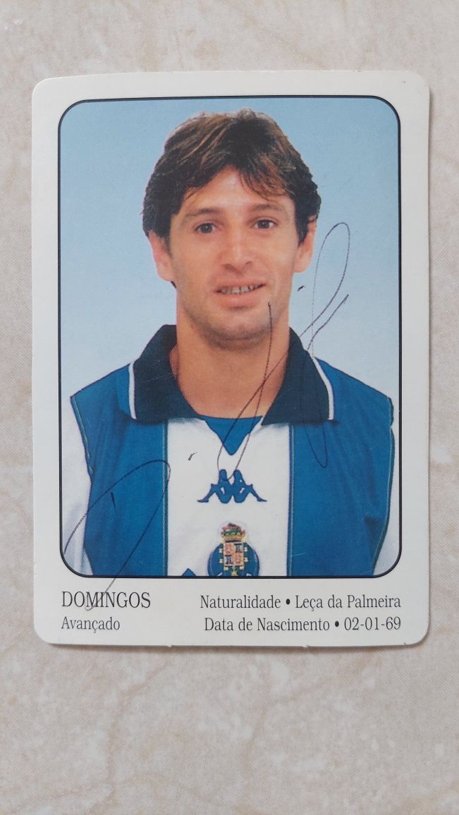 Calendário autógrafos jogadores FC Porto 2000