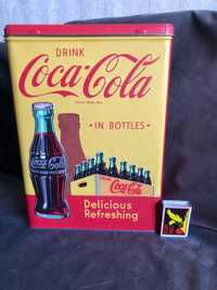 Металева Коробка для хранения XLCoca-Cola - In Bottles Yellow