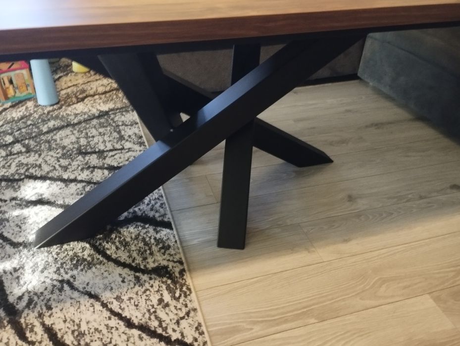 Nowa wysoka ława nogi loft