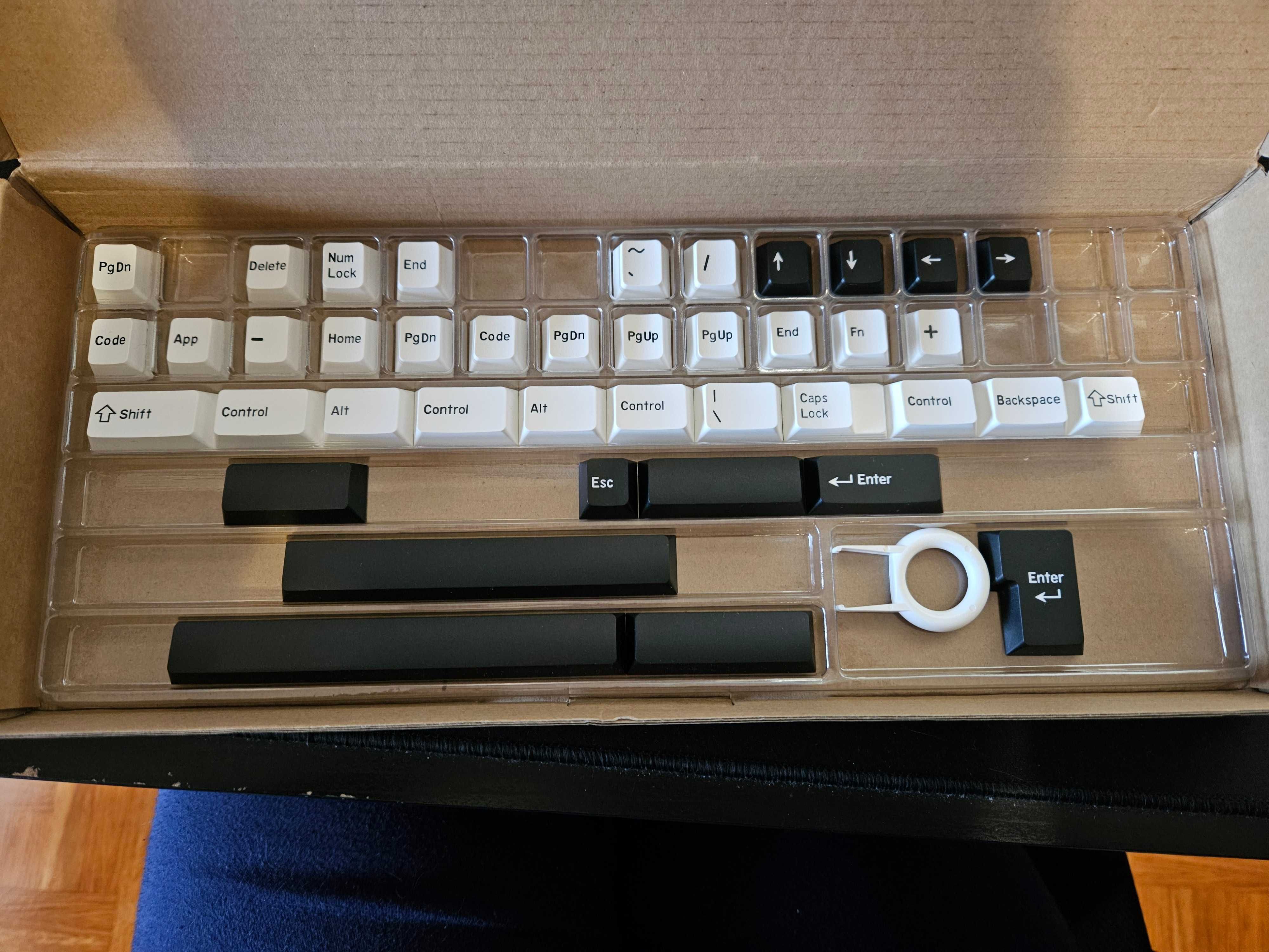 GMK clones keycaps Brancas