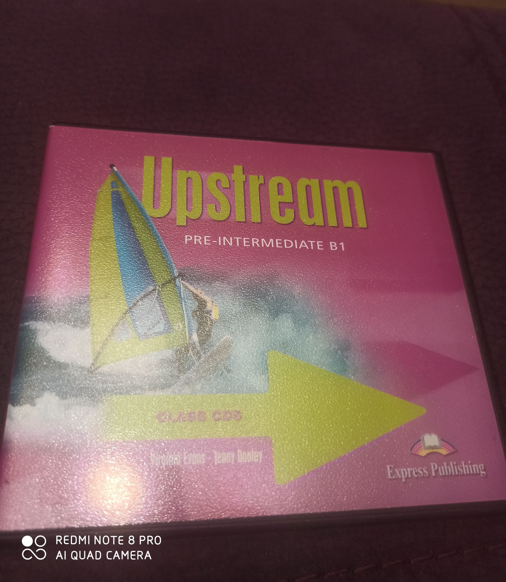 Upstream Pre-Inter. B1 Student's Book + Workbook+ CD disk