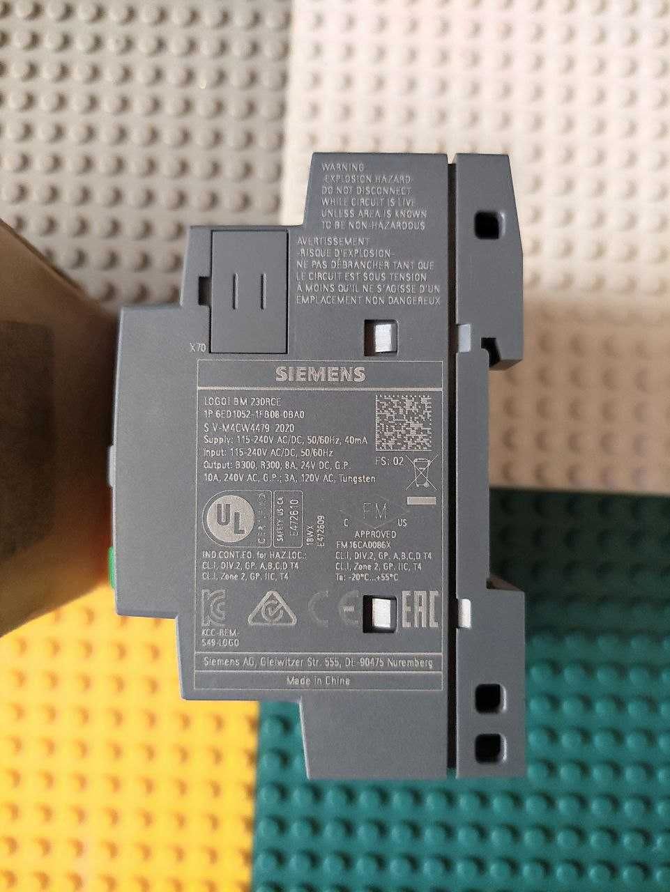 Siemens LOGO!8 6ED1052-1FB08-0BA0 230RCE логічний модуль PLC, ПЛК