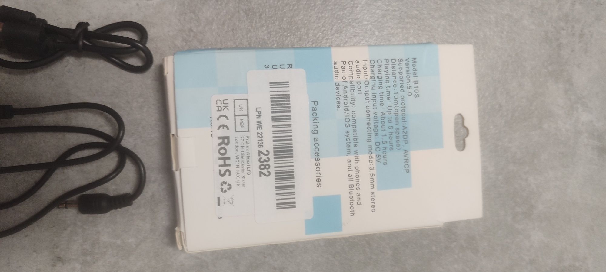 Nadajnik odbiornik bezprzewodowy  adapter Bluetooth 5.0,  Bluetooth 2