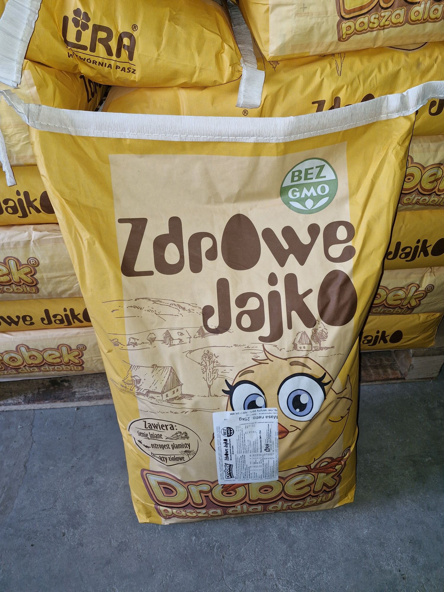 Zdrowe jajko Lira