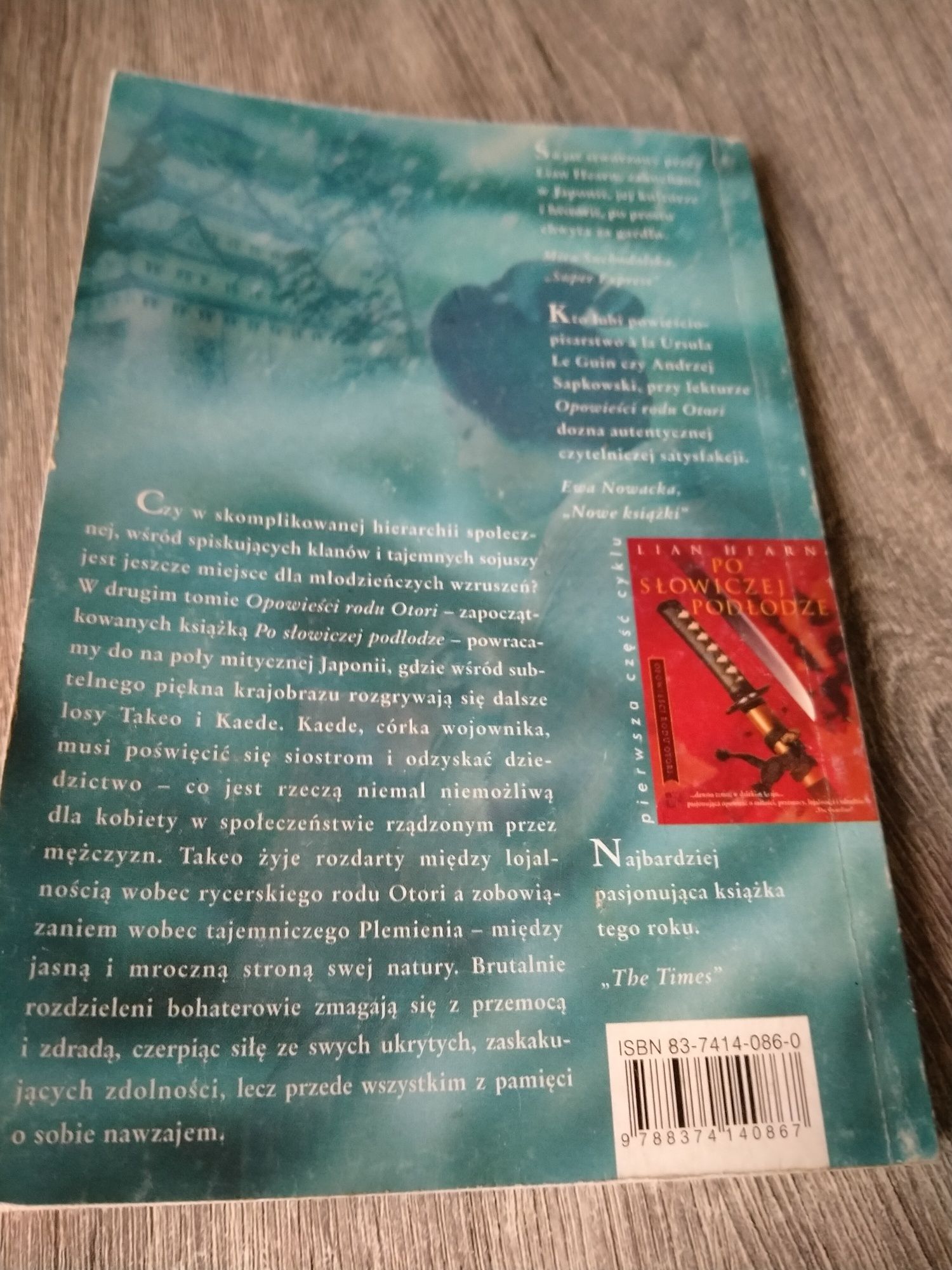 Lian Hearn Na posłaniu z trawy