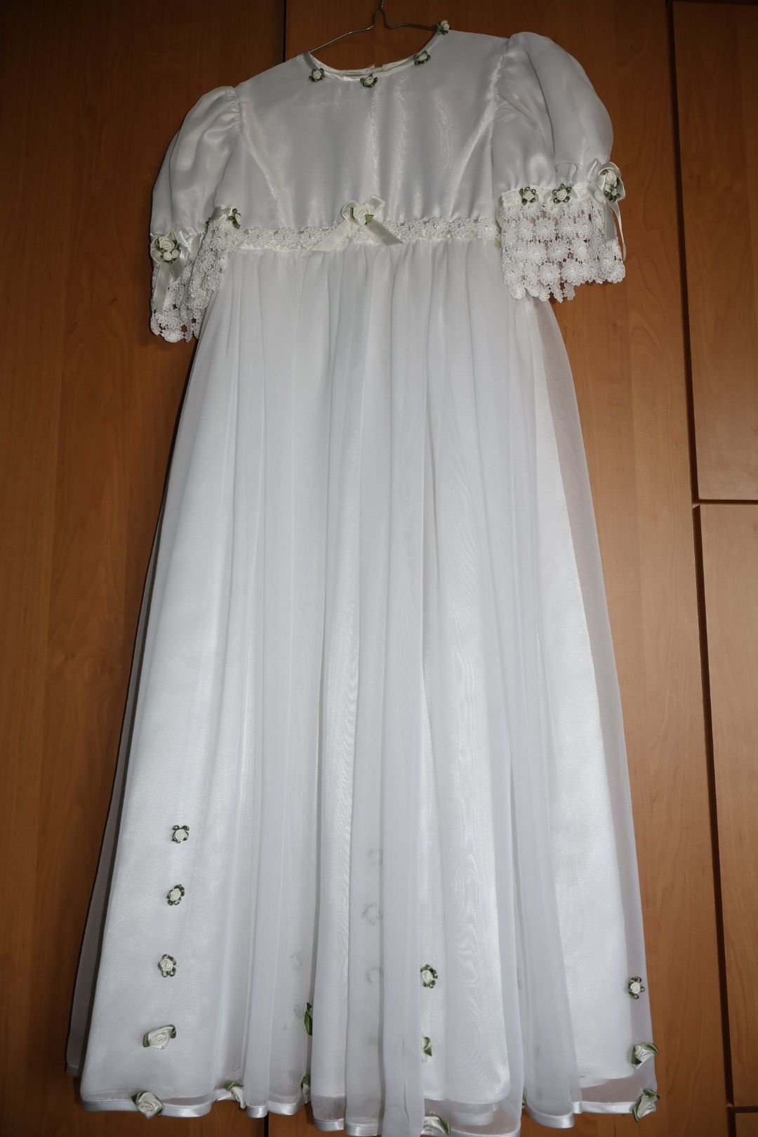 Sukienka w stylu BOHO biała/ ecrue