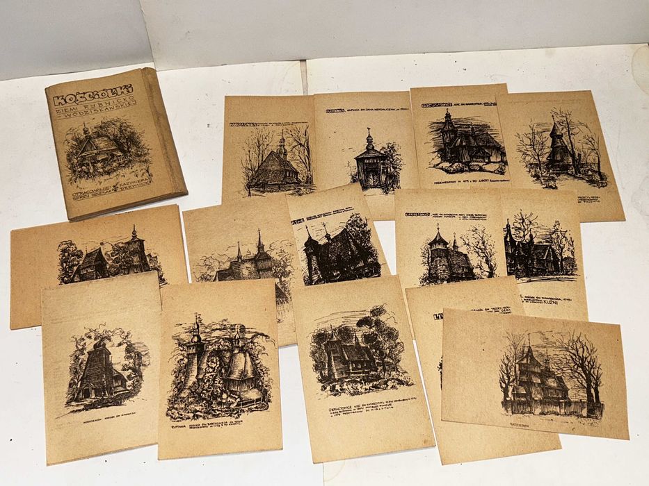 KOŚCIÓŁKI Ziemi Rybnicko-Wodzisławskiej RYCINY