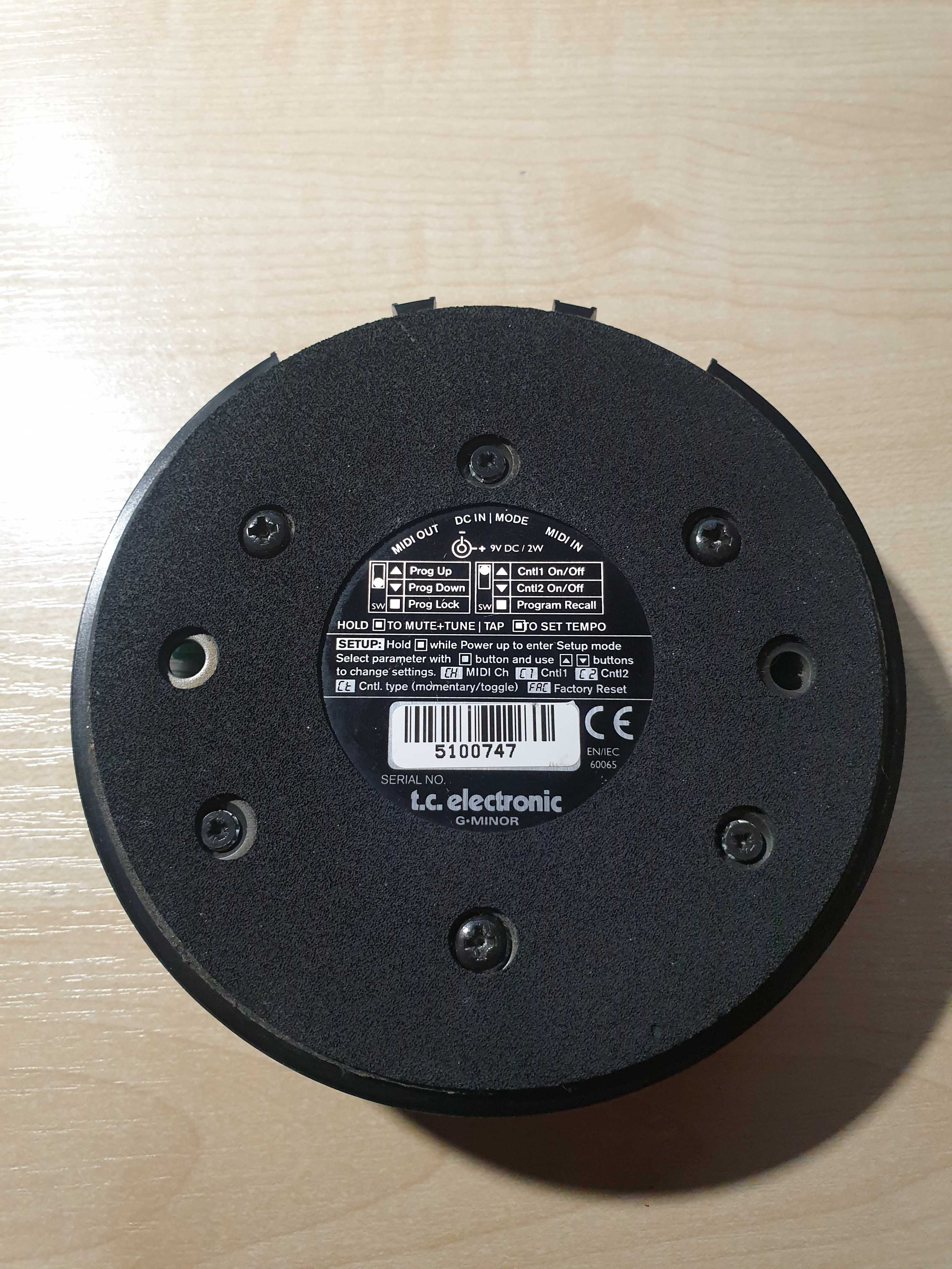 TC Electronic G Minor footswitch do G Major
