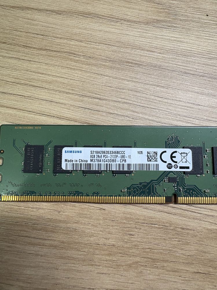 RAM 8Gb DDR4 Samsung DIMM