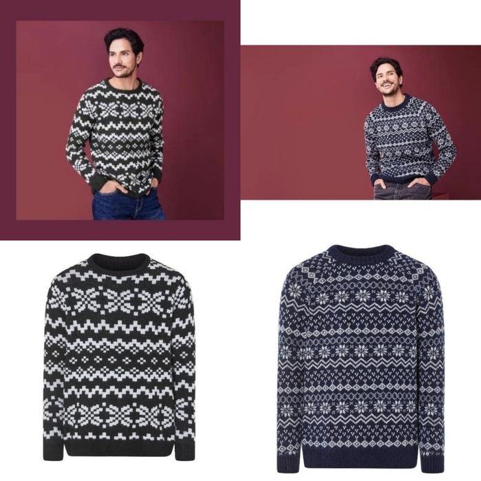 Мужской теплый вязаный свитер Livergy размер S M L XL