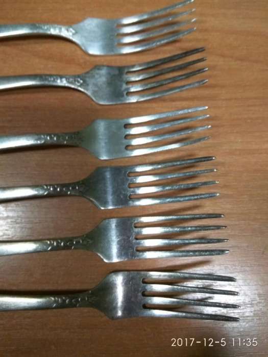 Вилка столовая мельхиоровая