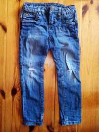 Modne jeansy 98-104