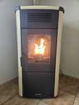 Salamandra a pellets Nordica Extraflame Viviana Evo 10KW