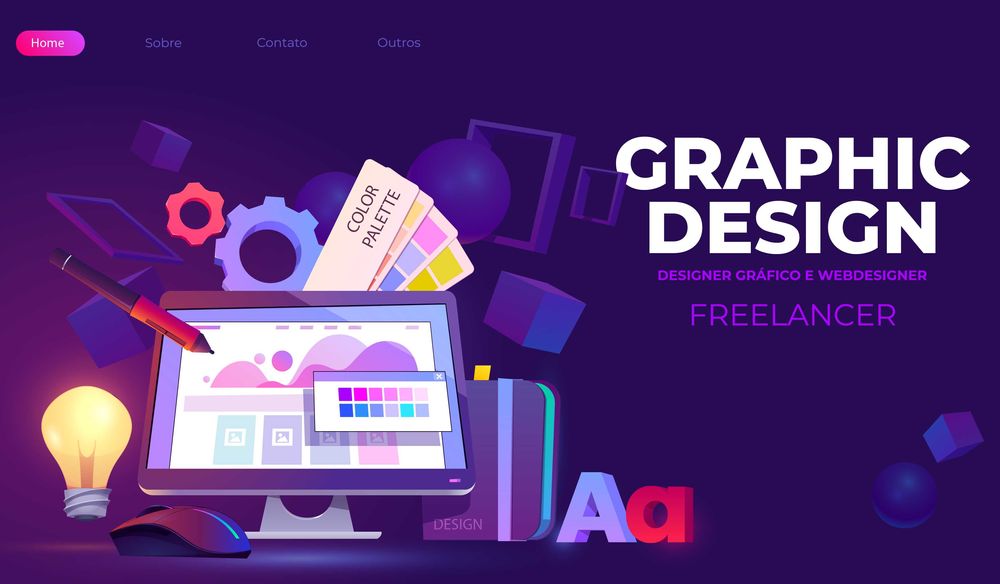 Designer Gráfico e Webdesigner - Freelancer