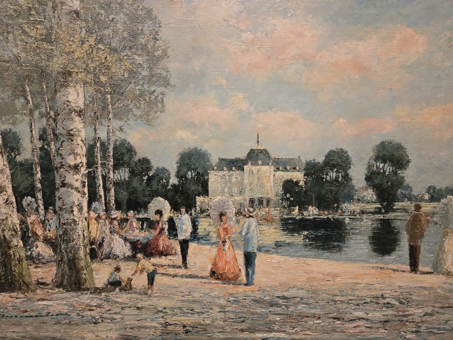 Okazja Oryginalny obraz olejny na płótnie Christian Stemmeler