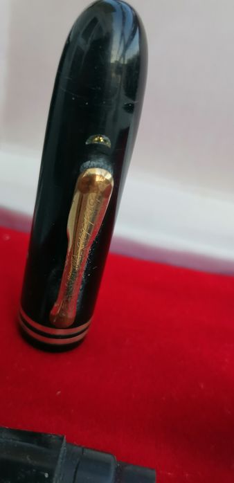 caneta aparo antiga konklin toledo