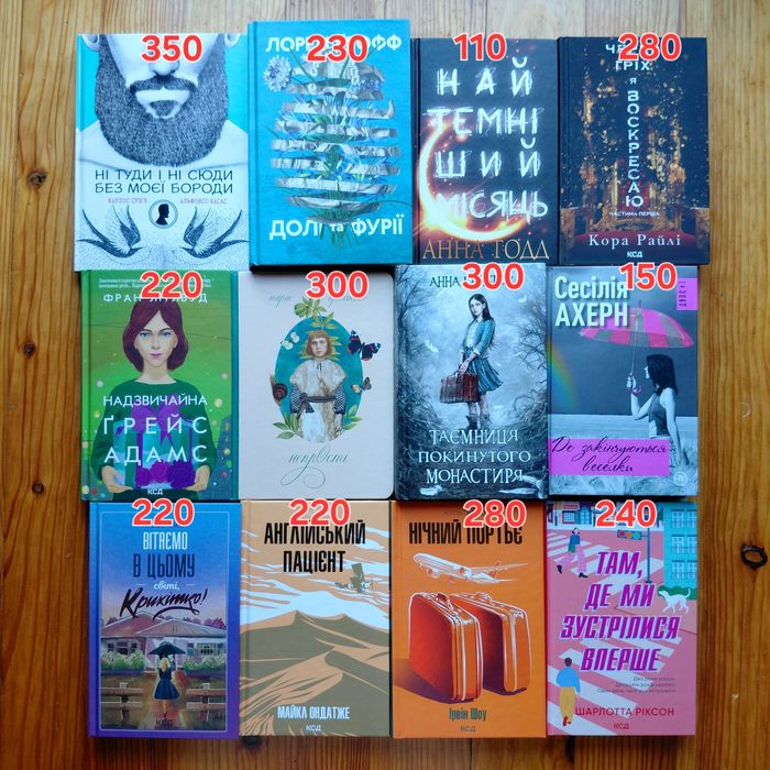 Колекція книг цікаві