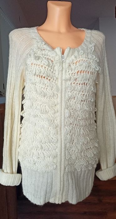 Biały sweter Gina 42