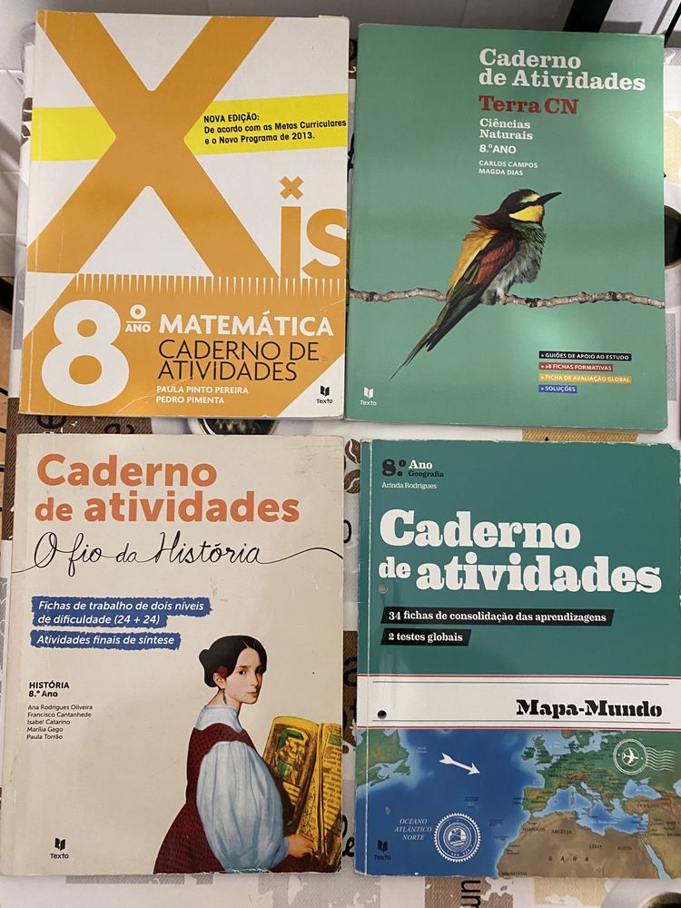 Livros de Actividades 8°Ano