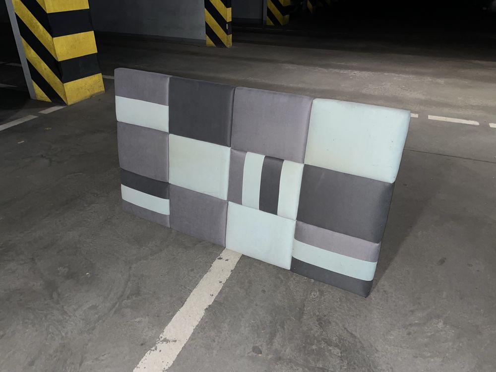 Wezgłowie/panel ścienny tapicerowany
