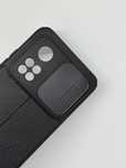XIAOMI MI 10T Etui Case Obudowa a'la skórzana Czarna kod 2340