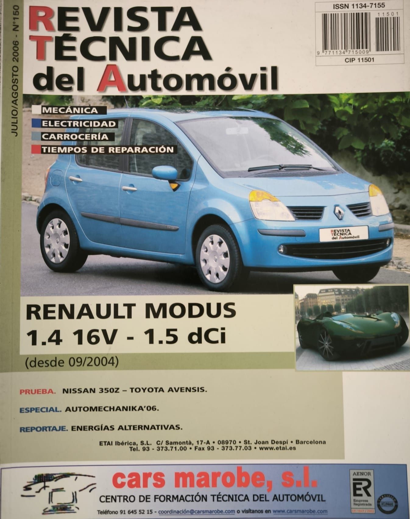 Livro Técnico Renault Modus