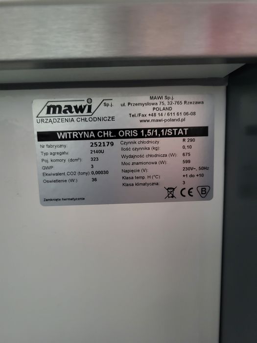 Lada chłodnicza mawi