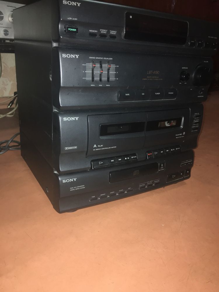 муз центр sony LBT A190 с колонками