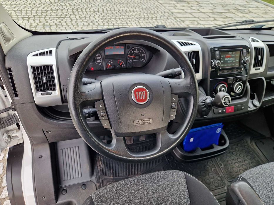 Fiat Ducato 180 Km Skrzynia MAX Alu burty Krajowy 1Wł master F-Vat 23%