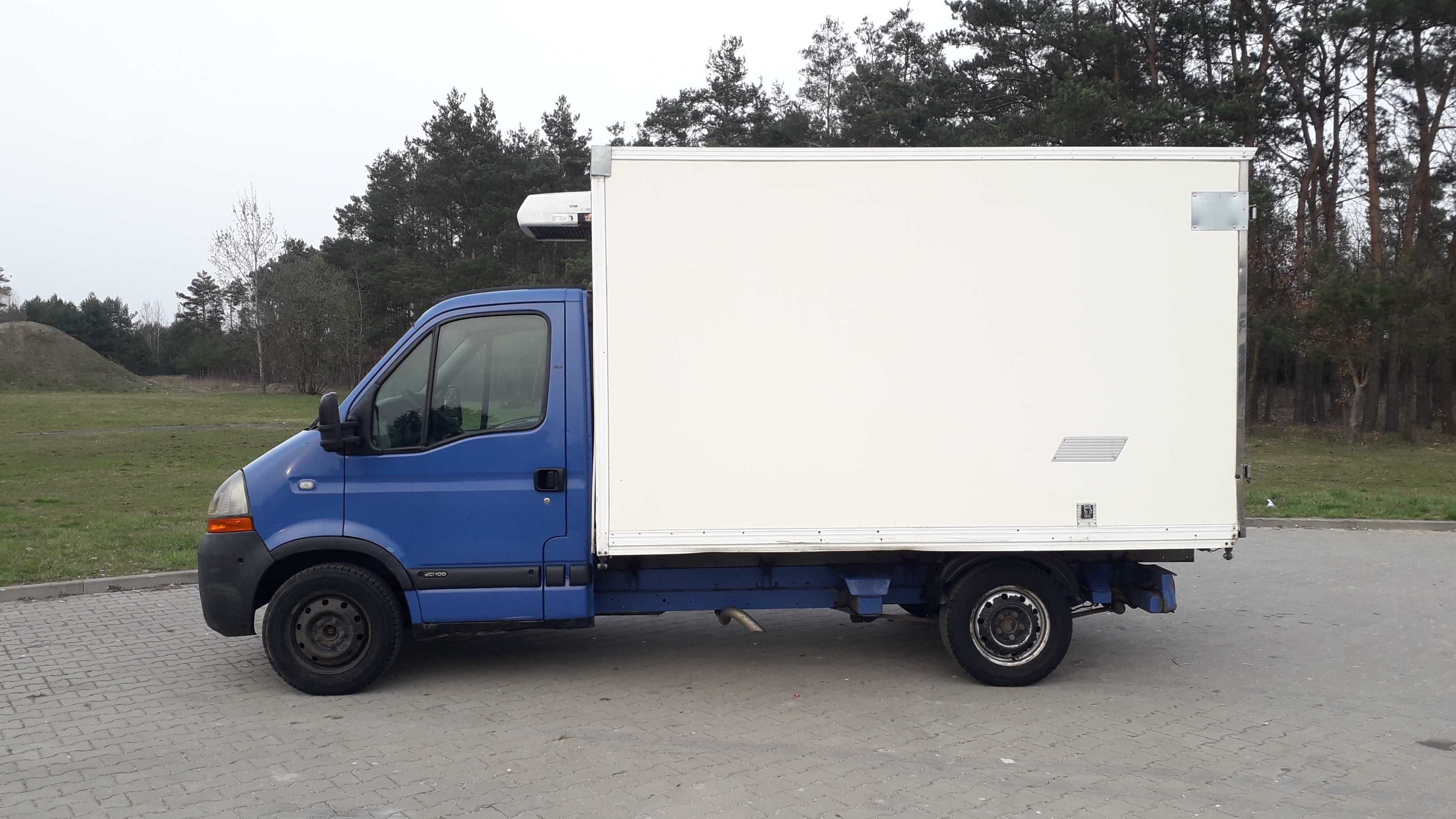 RENAULT MASTER 2.5dCI fakt VAT 23% chlodnia izoterma rama pod zabudowe