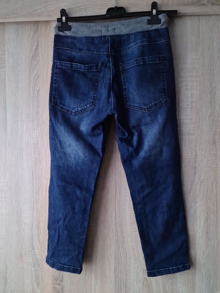 Spodnie jeans dla chlopca 146