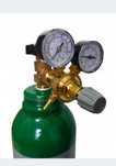 ZESTAW REDUKTOR BUTLOWY MINI ARGON CO2 2 manometru butla argonova 8L