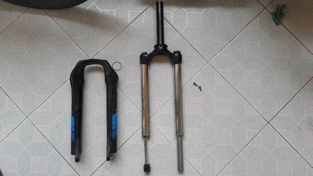 Вилка RST dirt RA 100mm