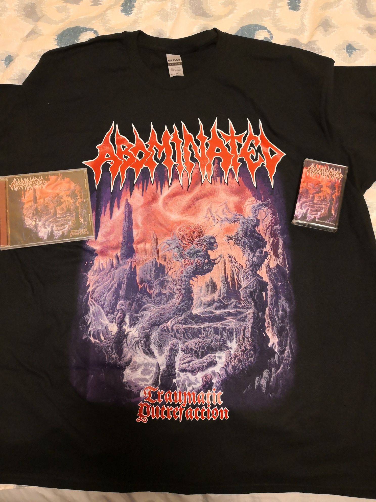 Abominated t-shirt koszulka kaseta CD