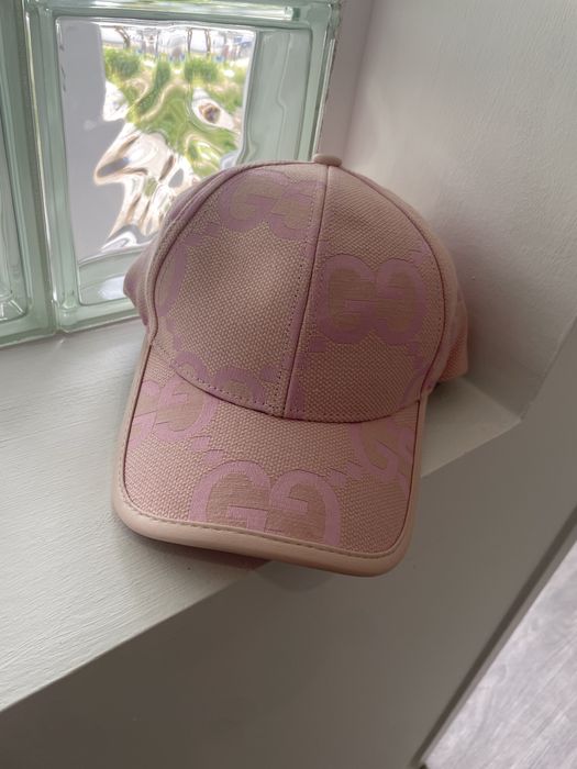 chapeu gucci rosa