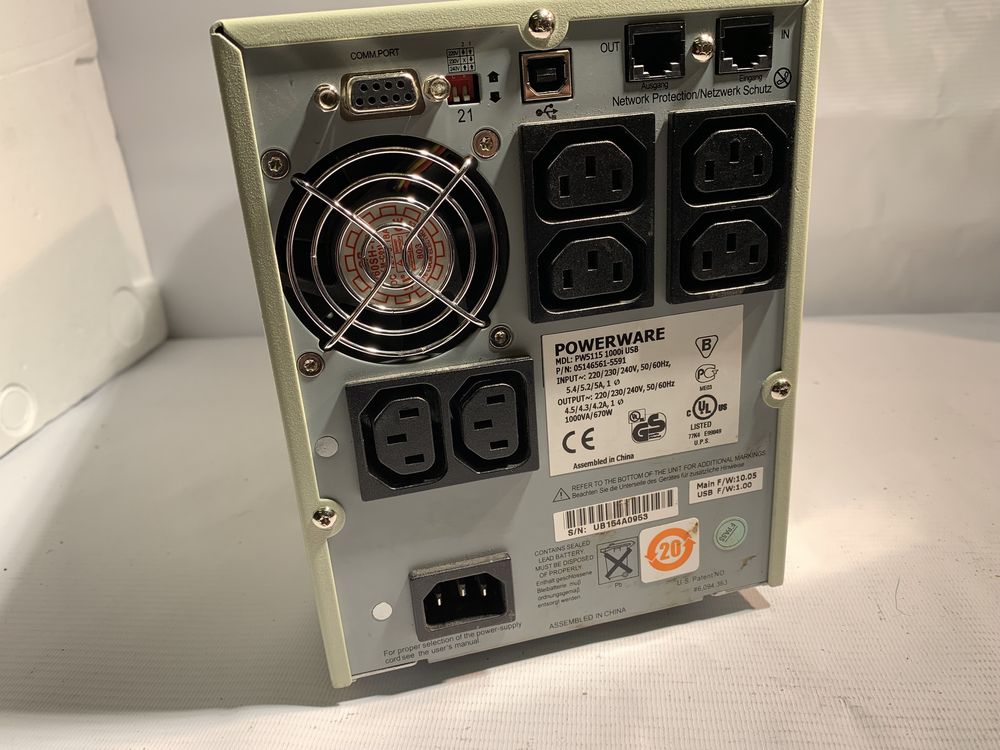 Чиста синусоіда 1000VA безперебійник EATON 5115 1000i USB