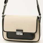 Michael kors bradshaw medium torebka listonoszka black logo