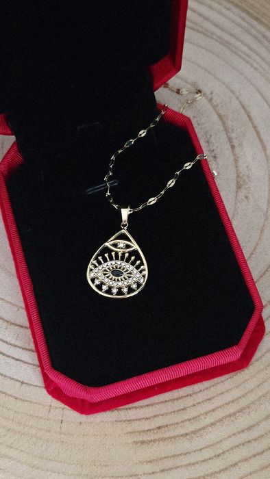 Łańcuszek stal chirurgiczna Oko proroka  prezent