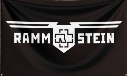 Baner plakat Rammstein 90x150cm duży
